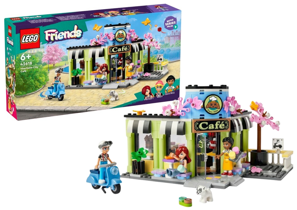 Klocki LEGO FRIENDS Kawiarnia W Heartlake 456 elem