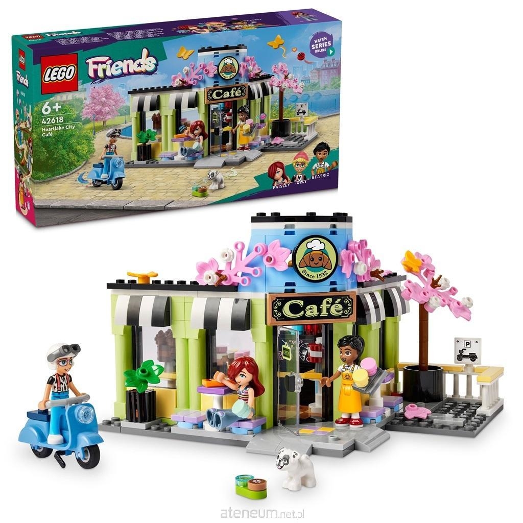 Klocki LEGO FRIENDS Kawiarnia W Heartlake 456 elem