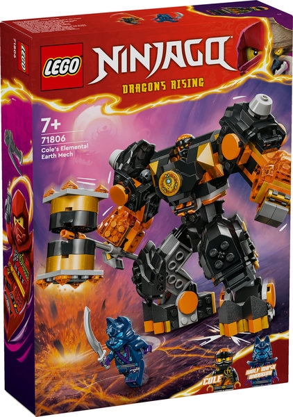 71806 LEGO NINJAGO MECH ŻYWIOŁU ZIEMI COLE'A