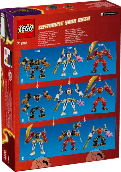 71806 LEGO NINJAGO MECH ŻYWIOŁU ZIEMI COLE'A