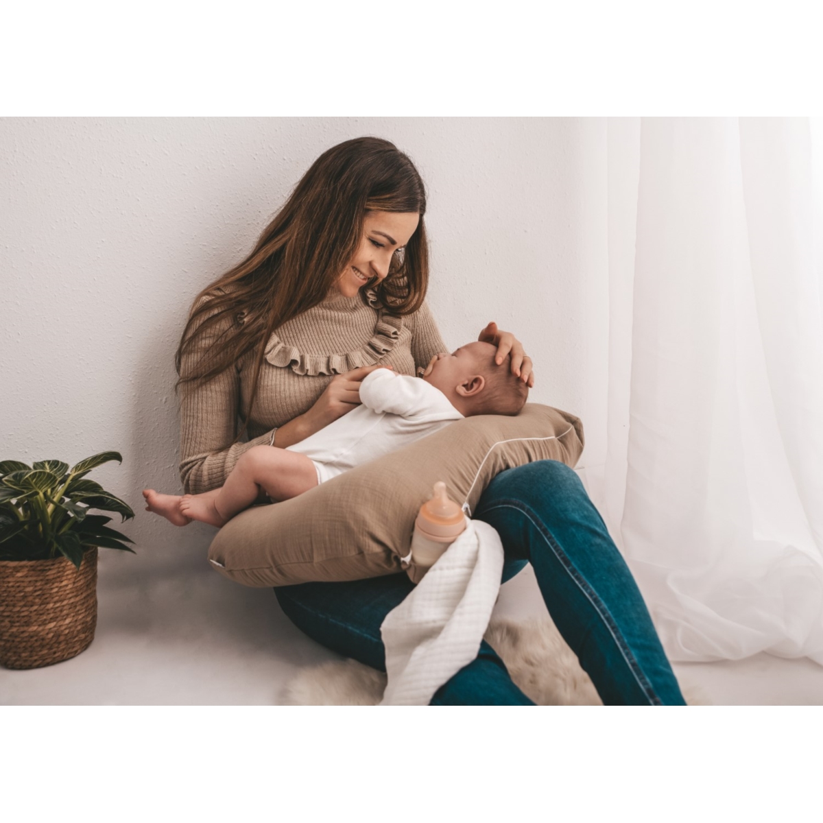 BABY MATEX PODUSZKA POZYCJONUJĄCA RELAX MUSLIN 150