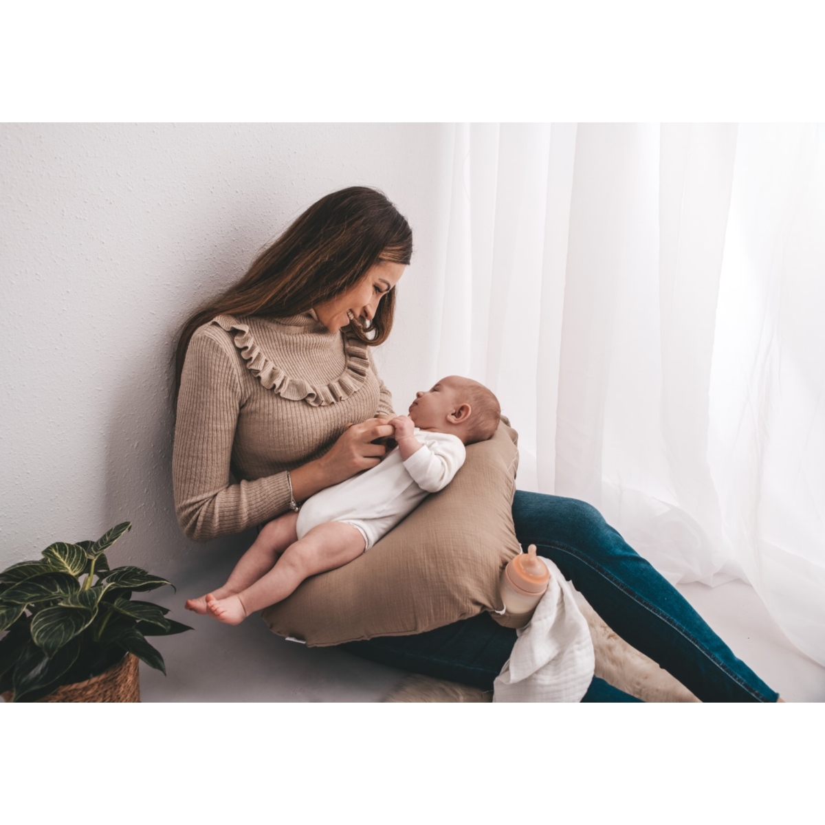 BABY MATEX PODUSZKA POZYCJONUJĄCA RELAX MUSLIN 150