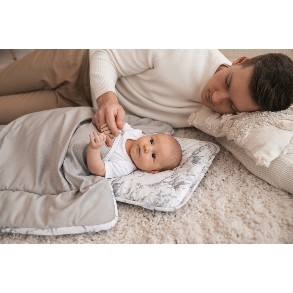 BABY MATEX KOŁDERKA I PODUSZKA 135X100+40X60 VELVE