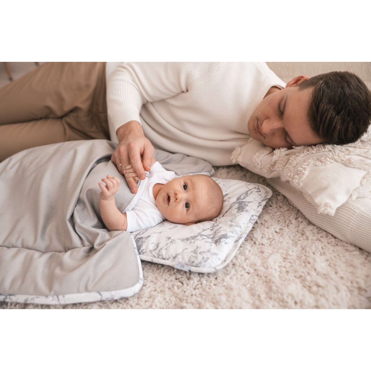 BABY MATEX KOŁDERKA I PODUSZKA 135X100+40X60 VELVE