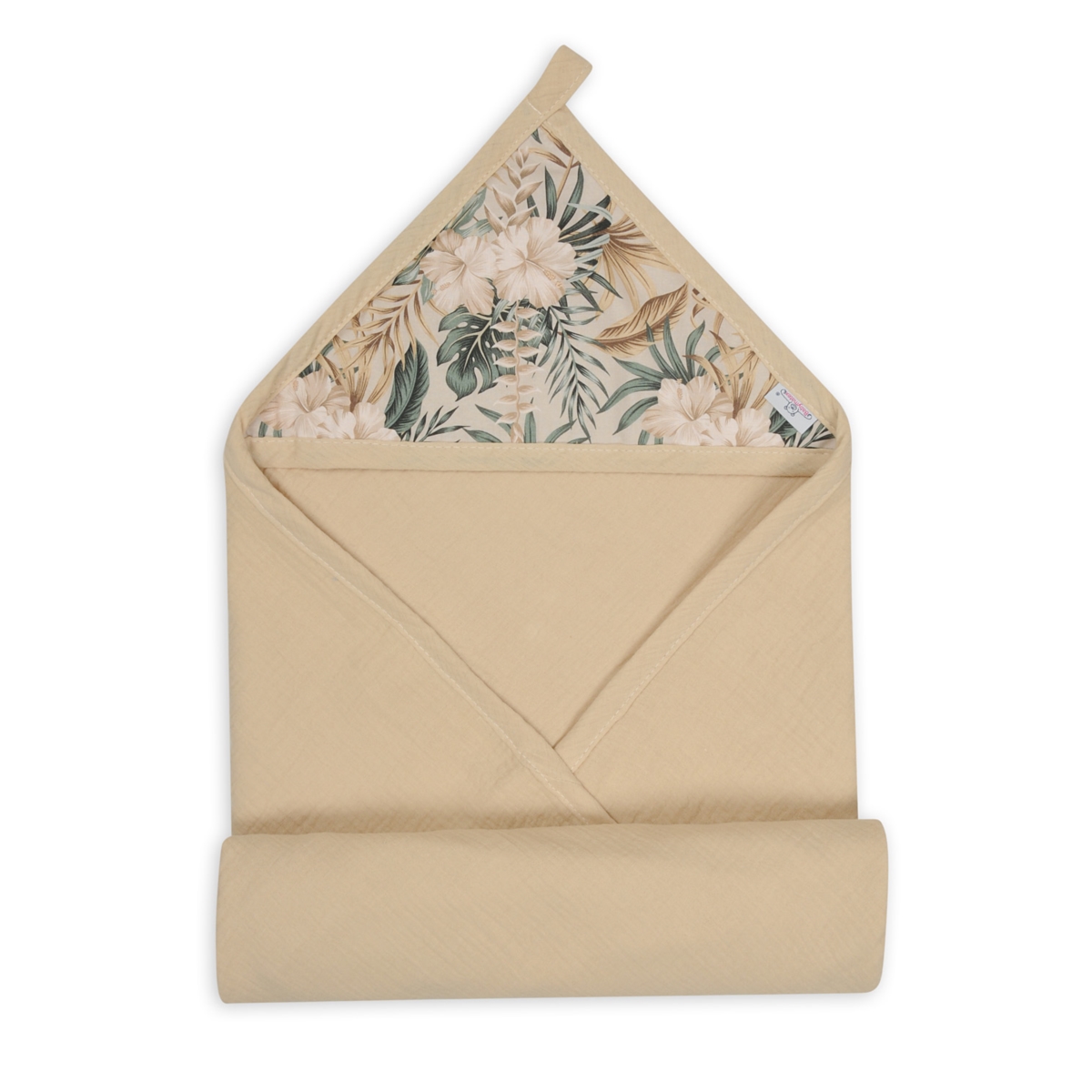 BABY MATEX OKRYCIE KĄPIELOWE MUŚLIN 85X85