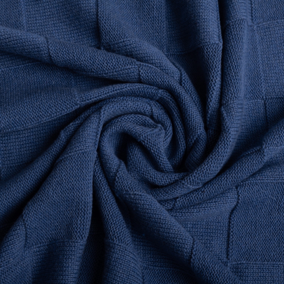 BABY MATEX KOCYK SQUARE CHECKS Z BAWEŁNY 80X100