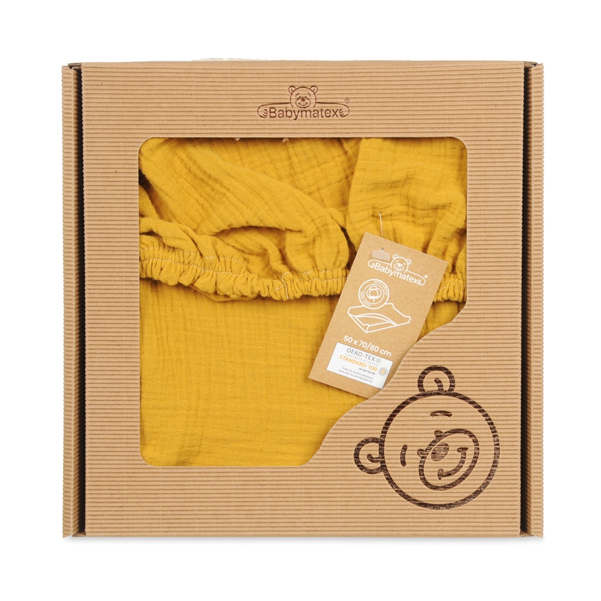 BABYMATEX POKROWIEC NA PRZEWIJAK MUŚLIN 50X70/80
