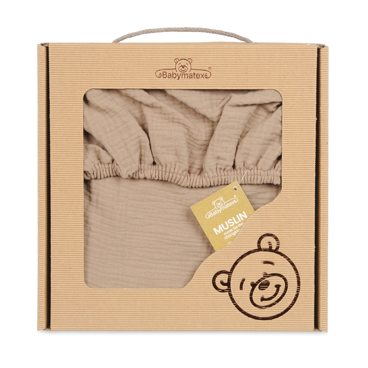 BABYMATEX POKROWIEC NA PRZEWIJAK MUŚLIN 50X70/80