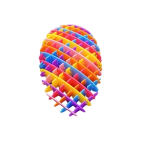 Zabawka Tęczowa Antystresowa Elastyczna Sensoryczn