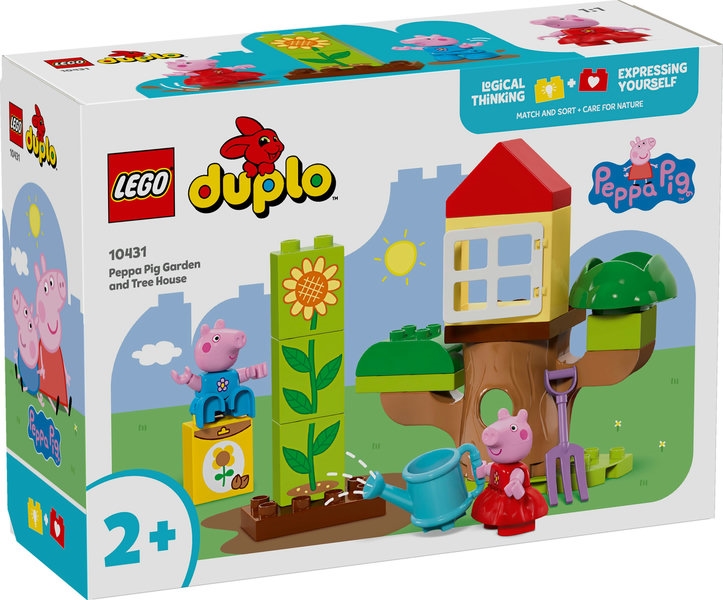 10431 LEGO DUPLO OGRÓD I DOMEK NA DRZEWIE PEPPY