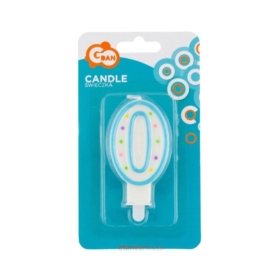 ŚWIECZKA 0 W KROPECZKI