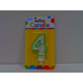 ŚWIECZKA 4 W KROPKI
