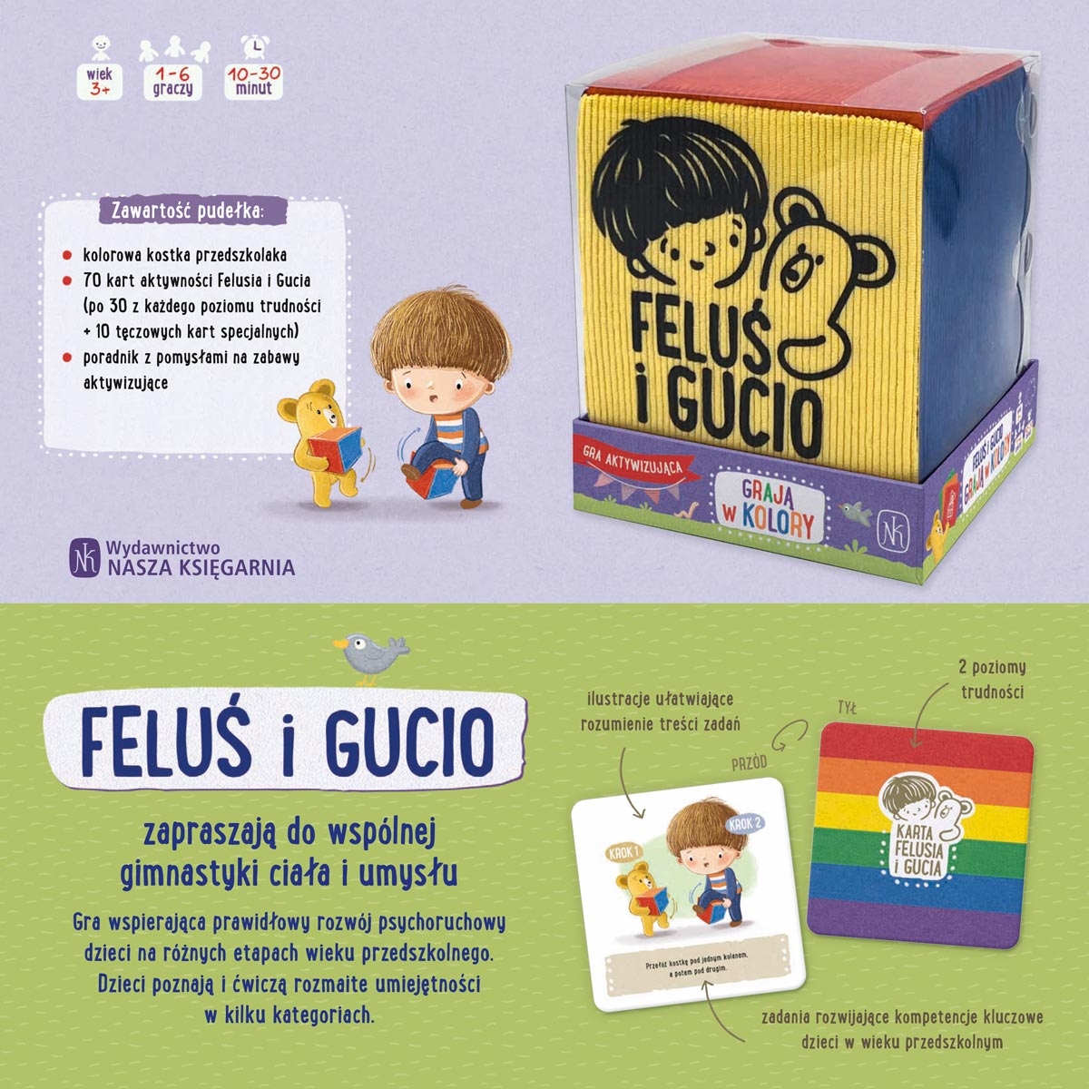 FELUŚ I GUCIO GRAJĄ W KOLORY