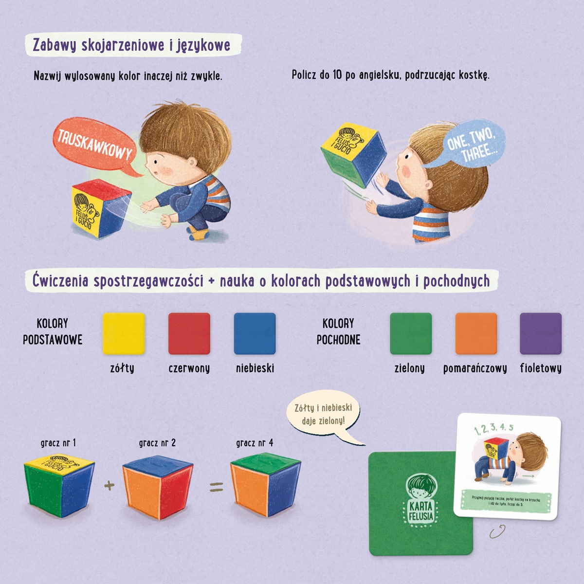 FELUŚ I GUCIO GRAJĄ W KOLORY