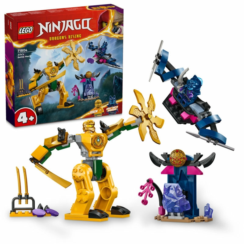Klocki LEGO NINJAGO Mech Bojowy ARINA 104 Elementy