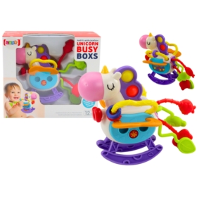 Zabawka Sensoryczna Konik Gumowe Elementy Grzechot