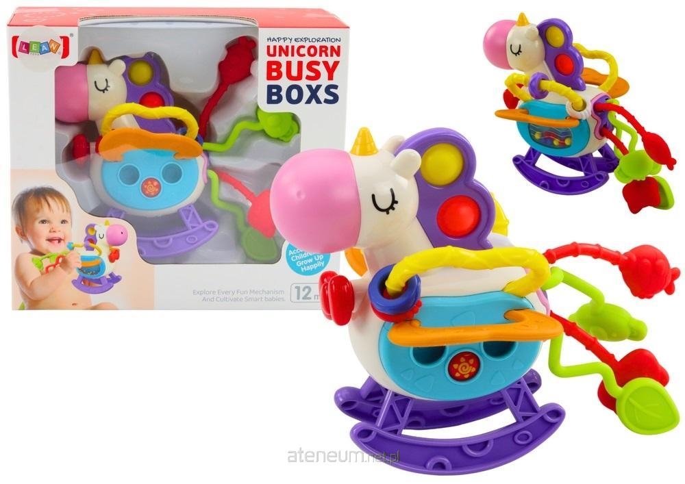 Zabawka Sensoryczna Konik Gumowe Elementy Grzechot
