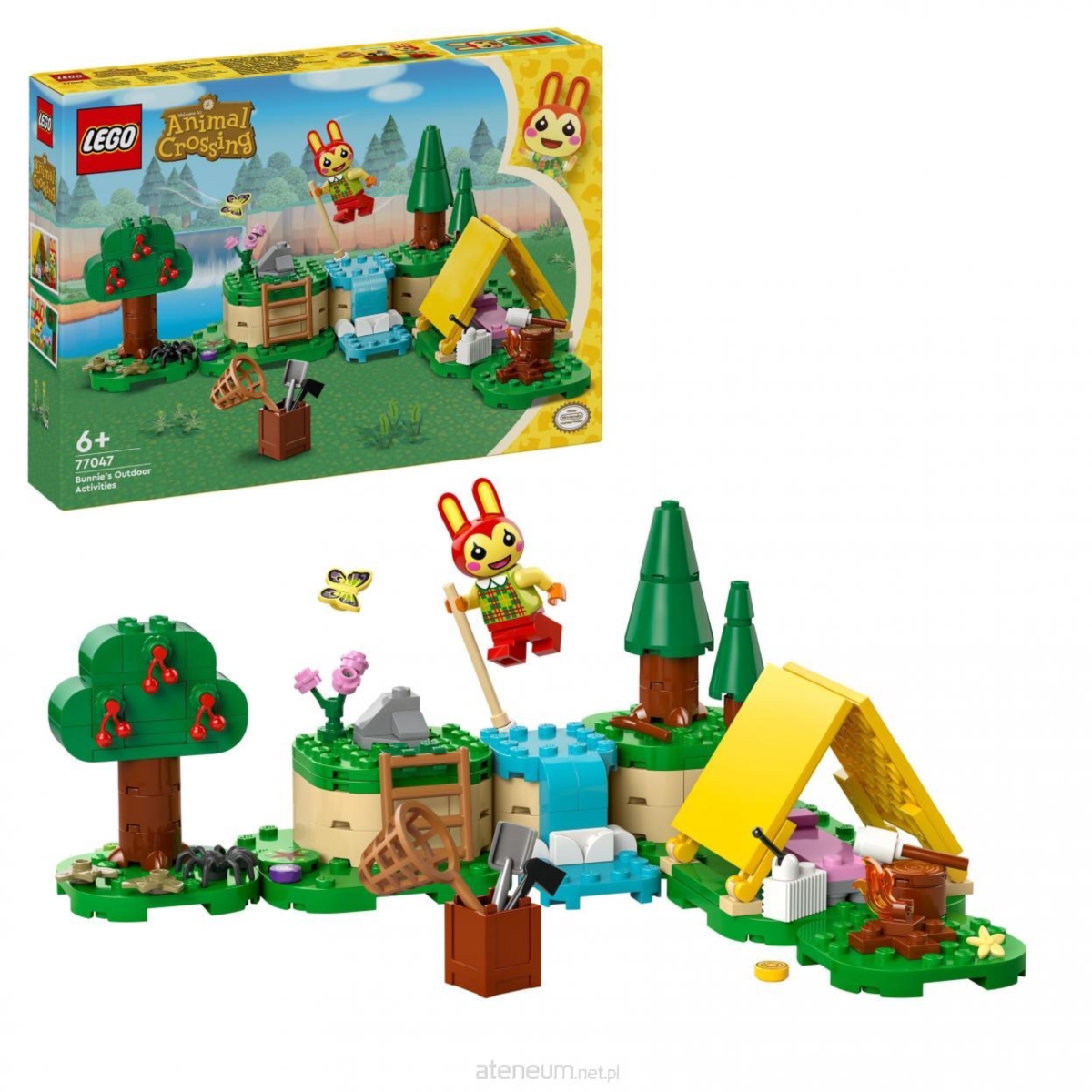 LEGO ANIMAL CROSSING 77047 ZABAWAY NA ŚWIEŻYM POWI