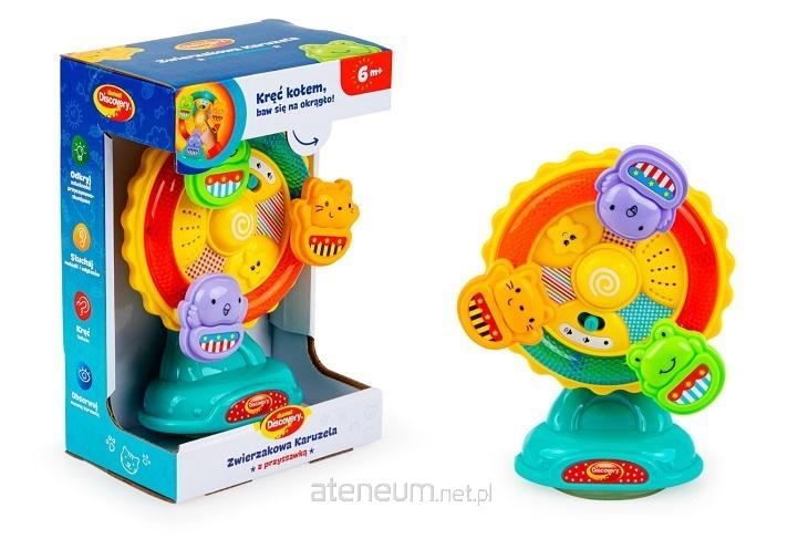 DUMEL ZWIERZAKOWA KARUZELA Z PRZYSSAWKĄ