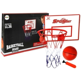 Zestaw do Gry w Koszykówkę Duży Kosz Podwieszany P