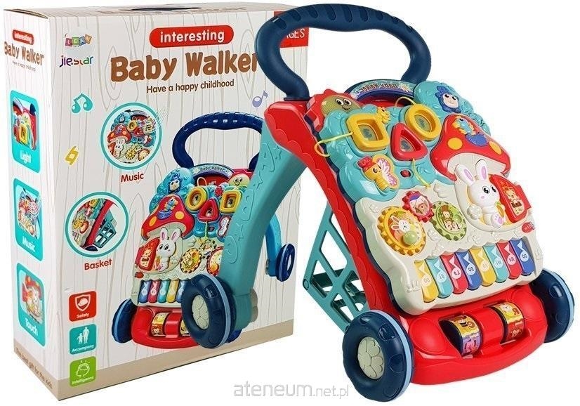 Chodzik Pchacz Zwierzątka Liczby Figury Pianinko D