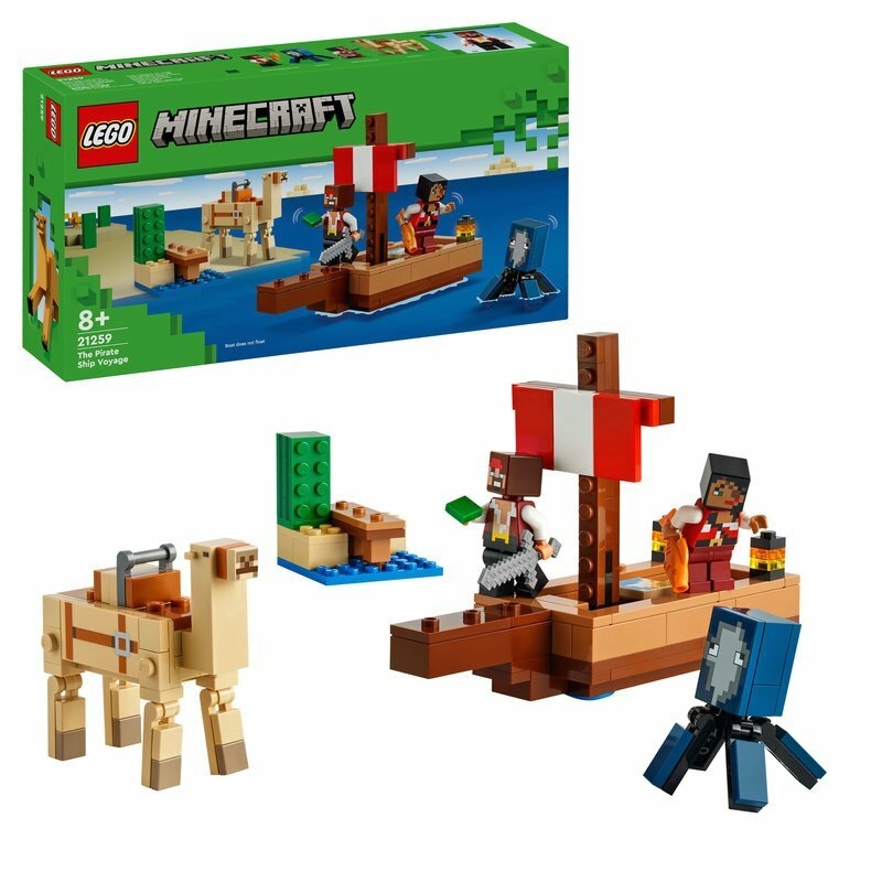 Klocki LEGO MINECRAFT Rejs Statkiem Pirackim P4 21