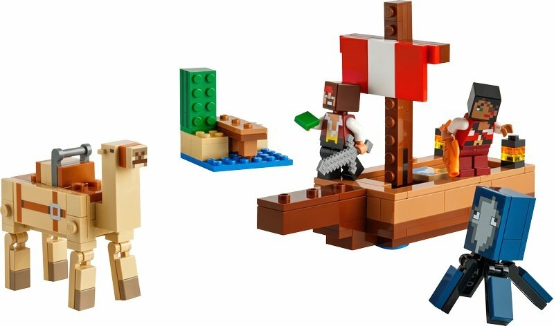 Klocki LEGO MINECRAFT Rejs Statkiem Pirackim P4 21