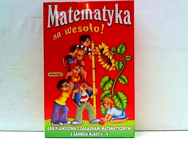 Matematyka na wesoło - gra edukacyjna plansz.04430