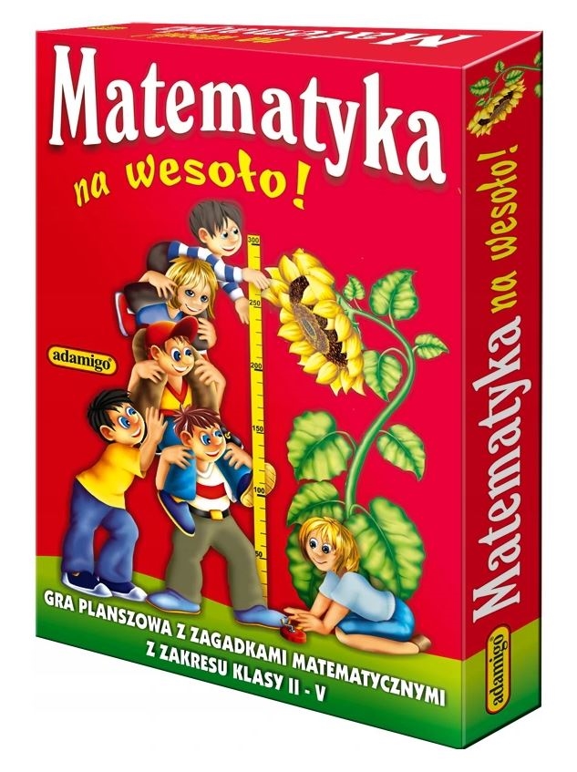 Matematyka na wesoło - gra edukacyjna plansz.04430