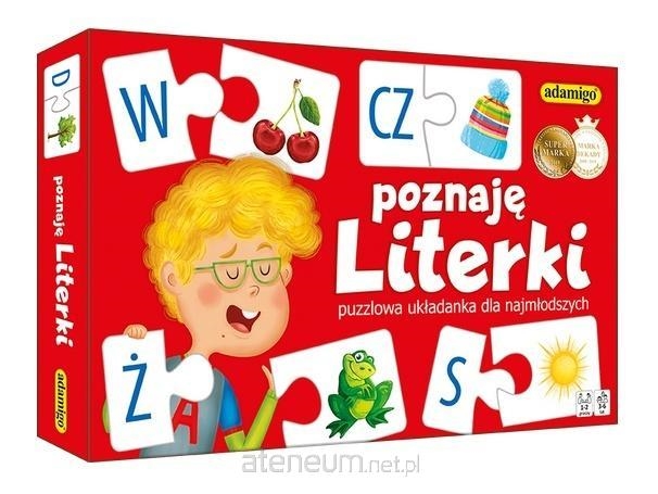 Poznaję Literki - gra puzzlowa 05581