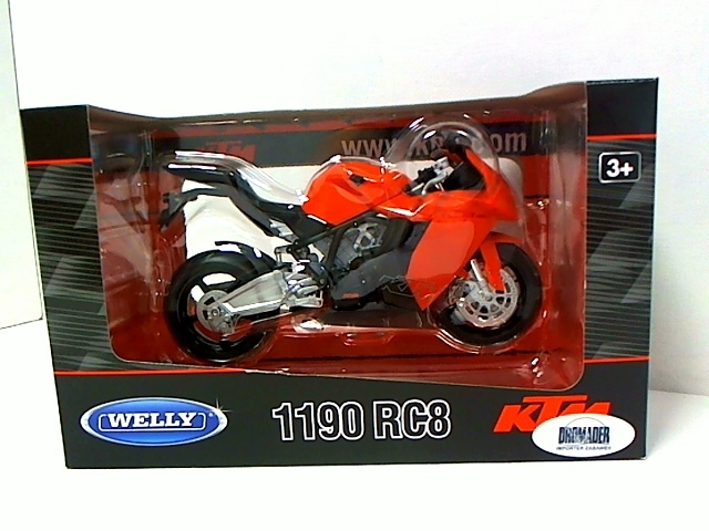 WELLY 1:10 motocykl KTM 62806