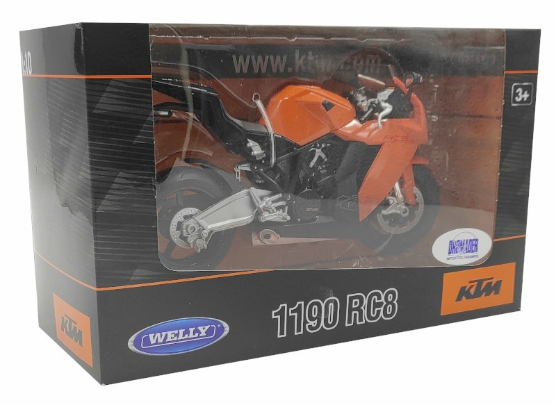 WELLY 1:10 motocykl KTM 62806