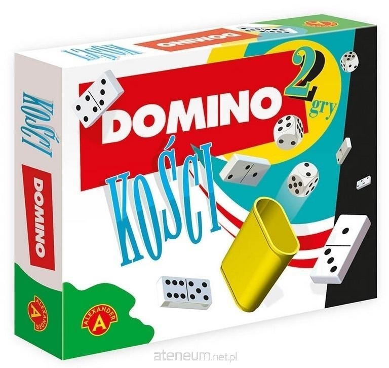 2 gry Domino + Kości 13856