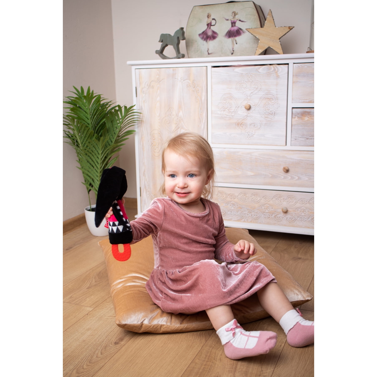 Króliczka piszczek z gryzakiem 957 69571