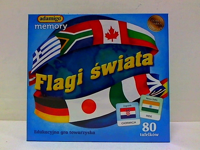 Flagi Gra memory Adamigo 07332