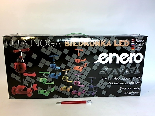 Hulajnoga balans Biedronka 3w1 ziel. 1017648