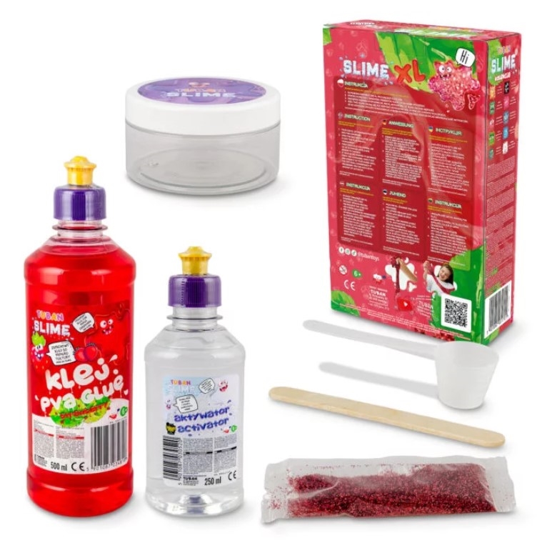 TUBAN zestaw Slime DIY XL truskawka TU3170 31701