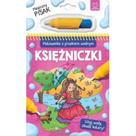 AKSJOMAT MALOWANKA Z PISAKIEM WODNYM KSIĘŻNICZKI
