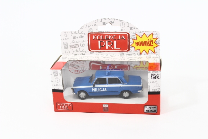 Model PRL Fiat 125P Milicja B-273 22737