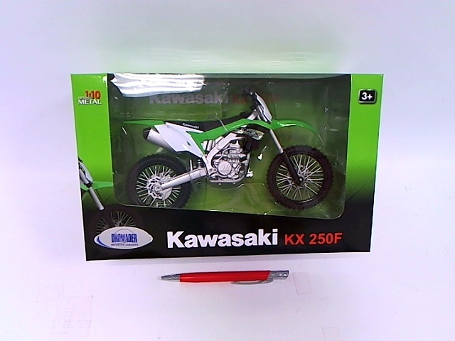 WELLY 1:10 motocykl Kawasaki KX250F 62813