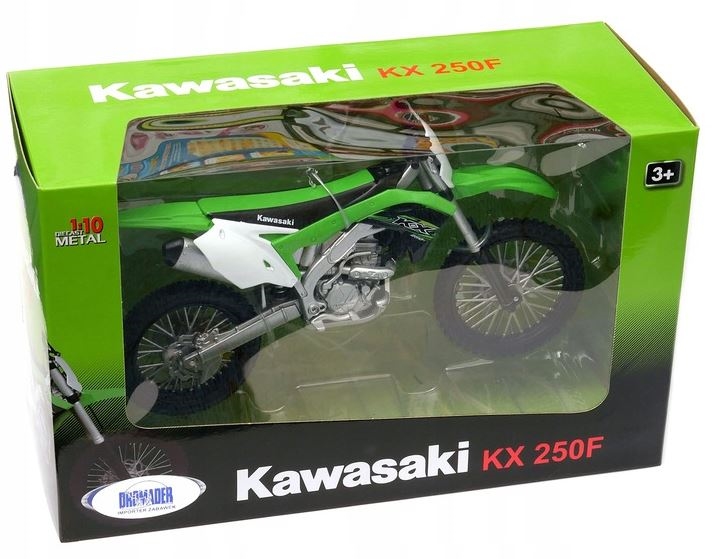 WELLY 1:10 motocykl Kawasaki KX250F 62813