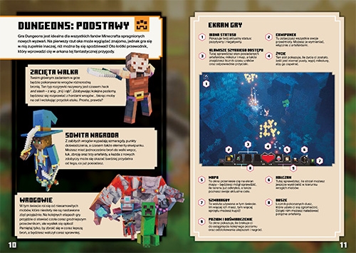 Minecraft Podręcznik gracza DungeonsPoradnik 70519