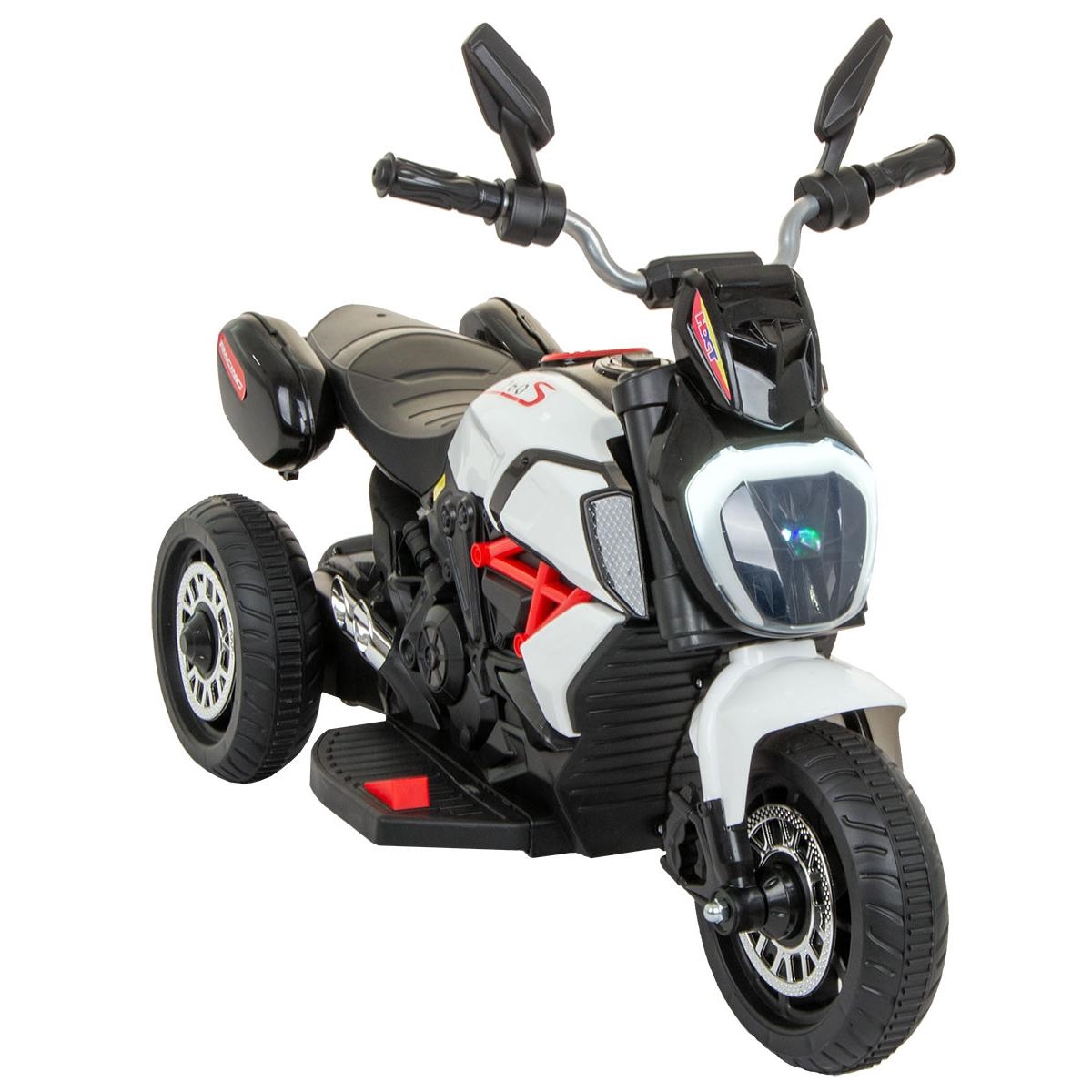 *****Motor na akumulator 3-kołowy biały 1033037