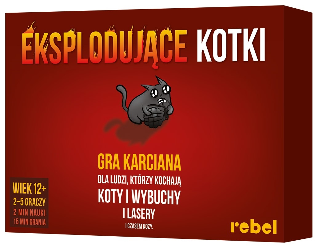 Rebel gra Eksplodujące Kotki (nowa edycja) 40400