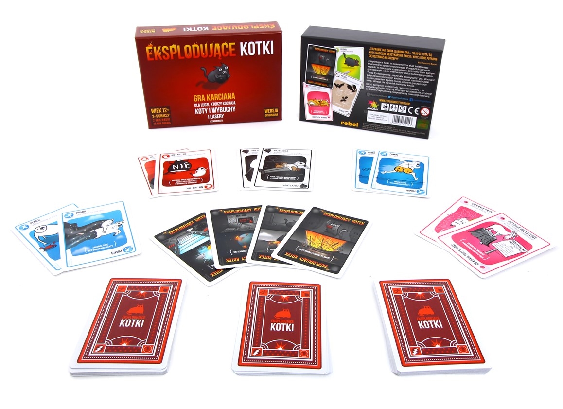 Rebel gra Eksplodujące Kotki (nowa edycja) 40400