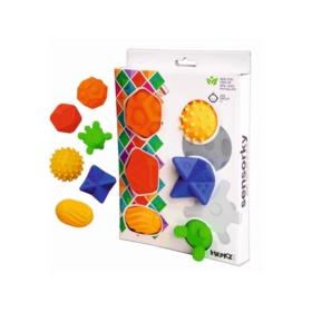 Piłki sensoryczne 6szt pudełko 885 68857