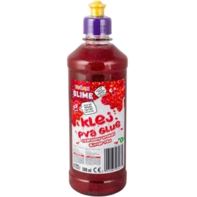 TUBAN-Klej 500ml brokat czerwony TU3477 34771