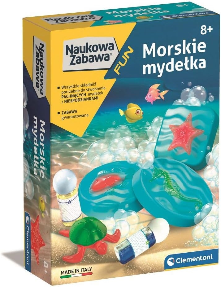 CLE Naukowa zabawa Morskie mydełka 50709