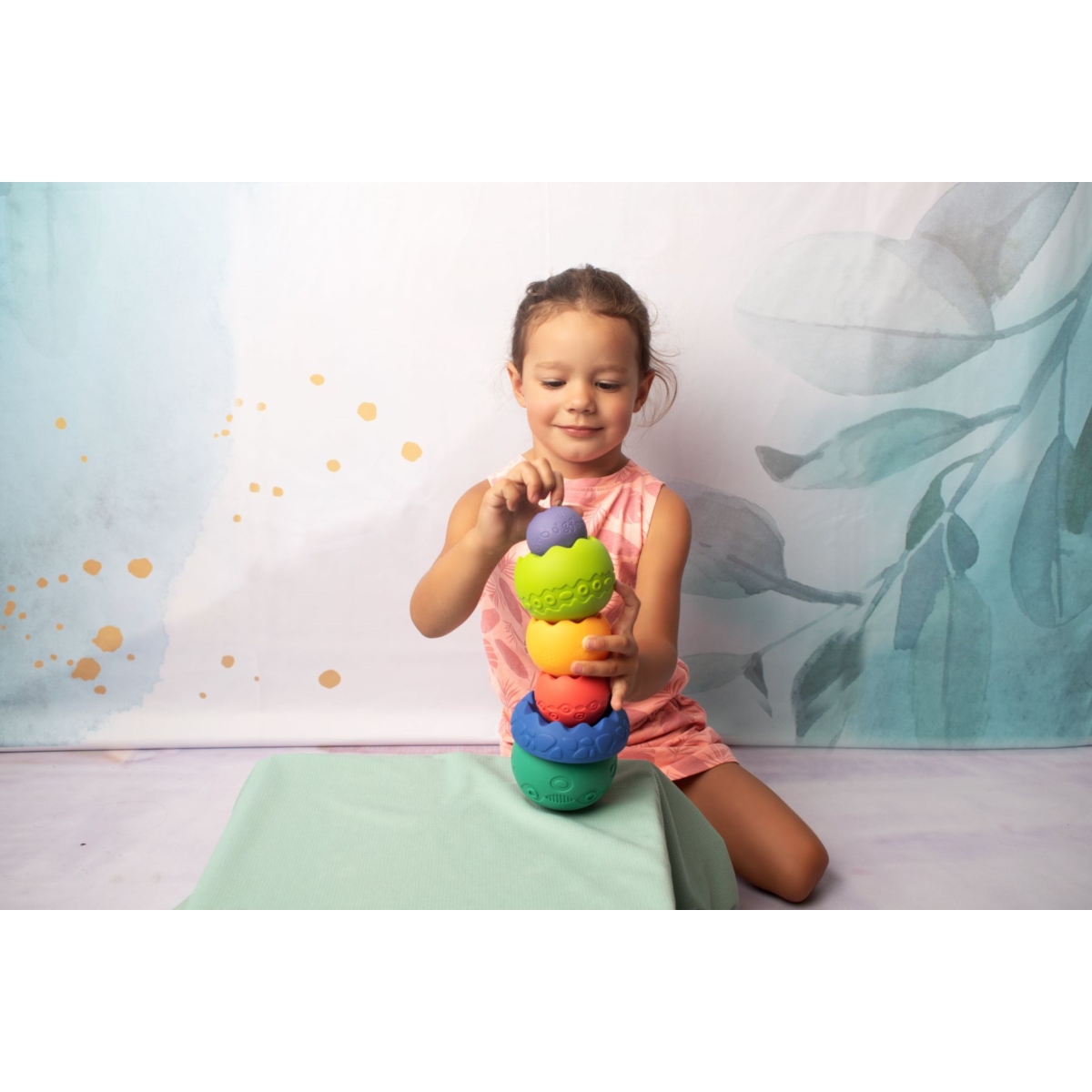 Piramida sensoryczna pastelowa 813 68130