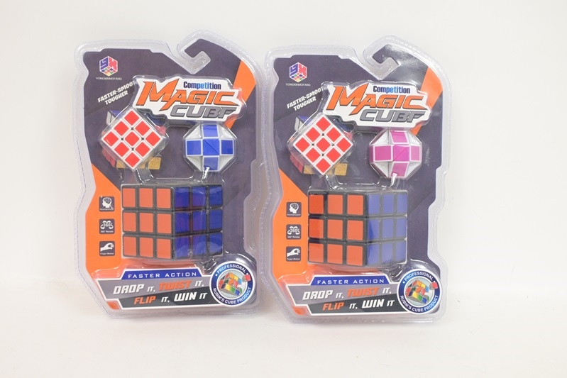 Kostka magiczna zestaw 3szt A168-15B 08212